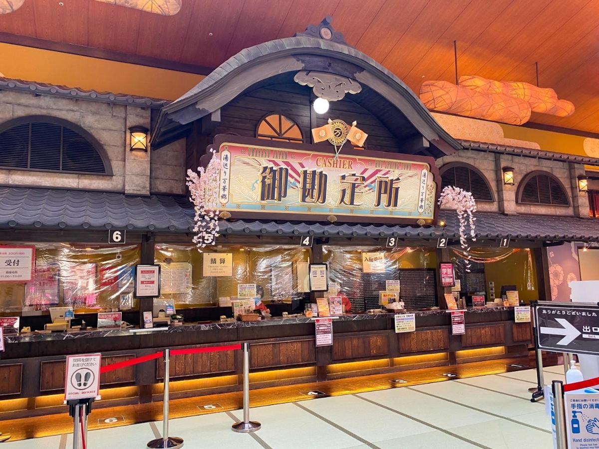 Ooedo Onsen Monogatari Urayasu Mangekyo Hotel Exterior photo
